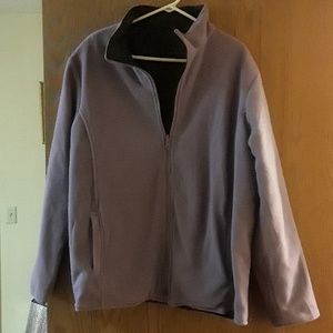 Sporto water resistant reversible jacket/fleece